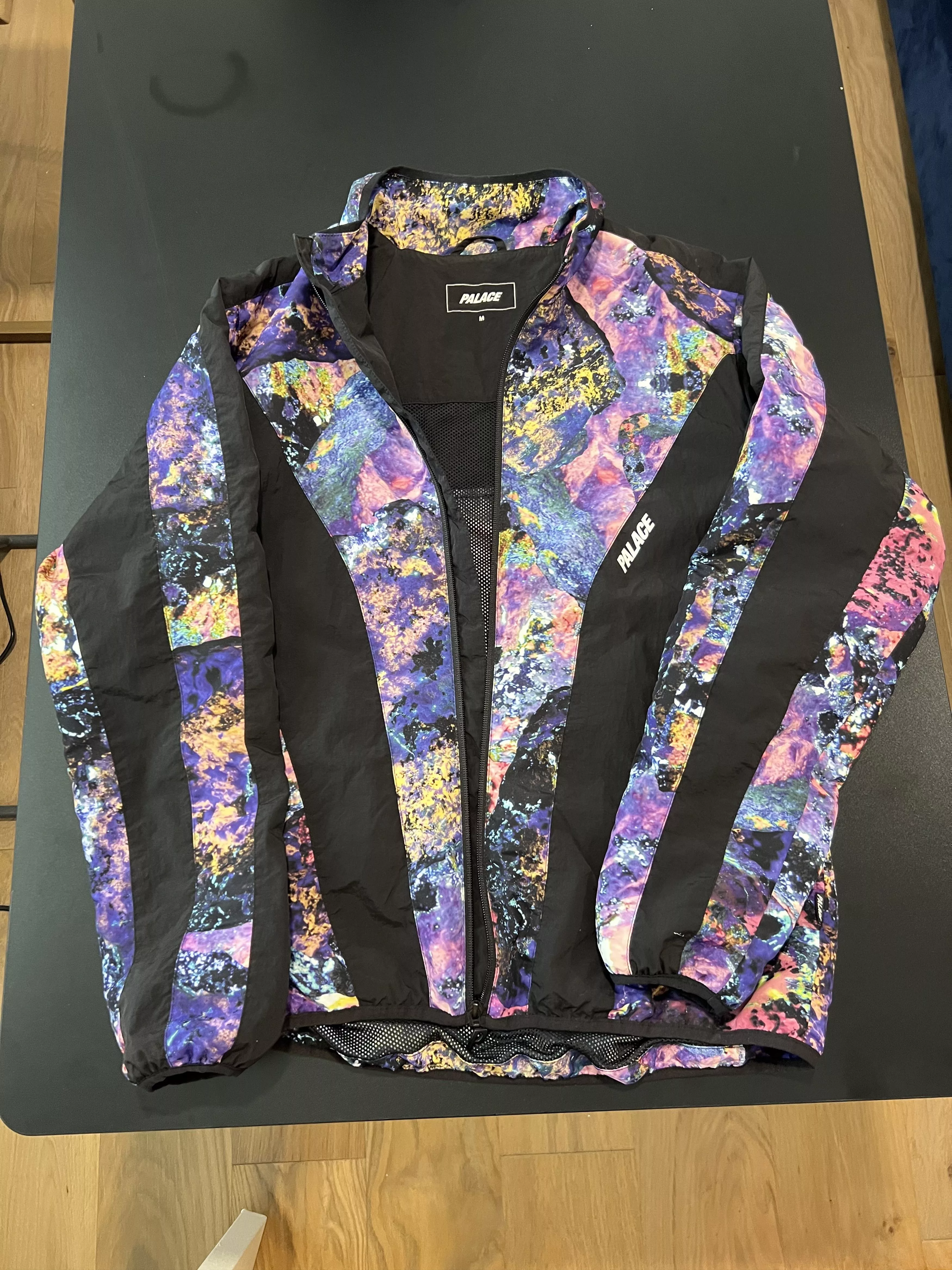 Palace Light Jackets Palace Shell Top Galaxy Jacket Black