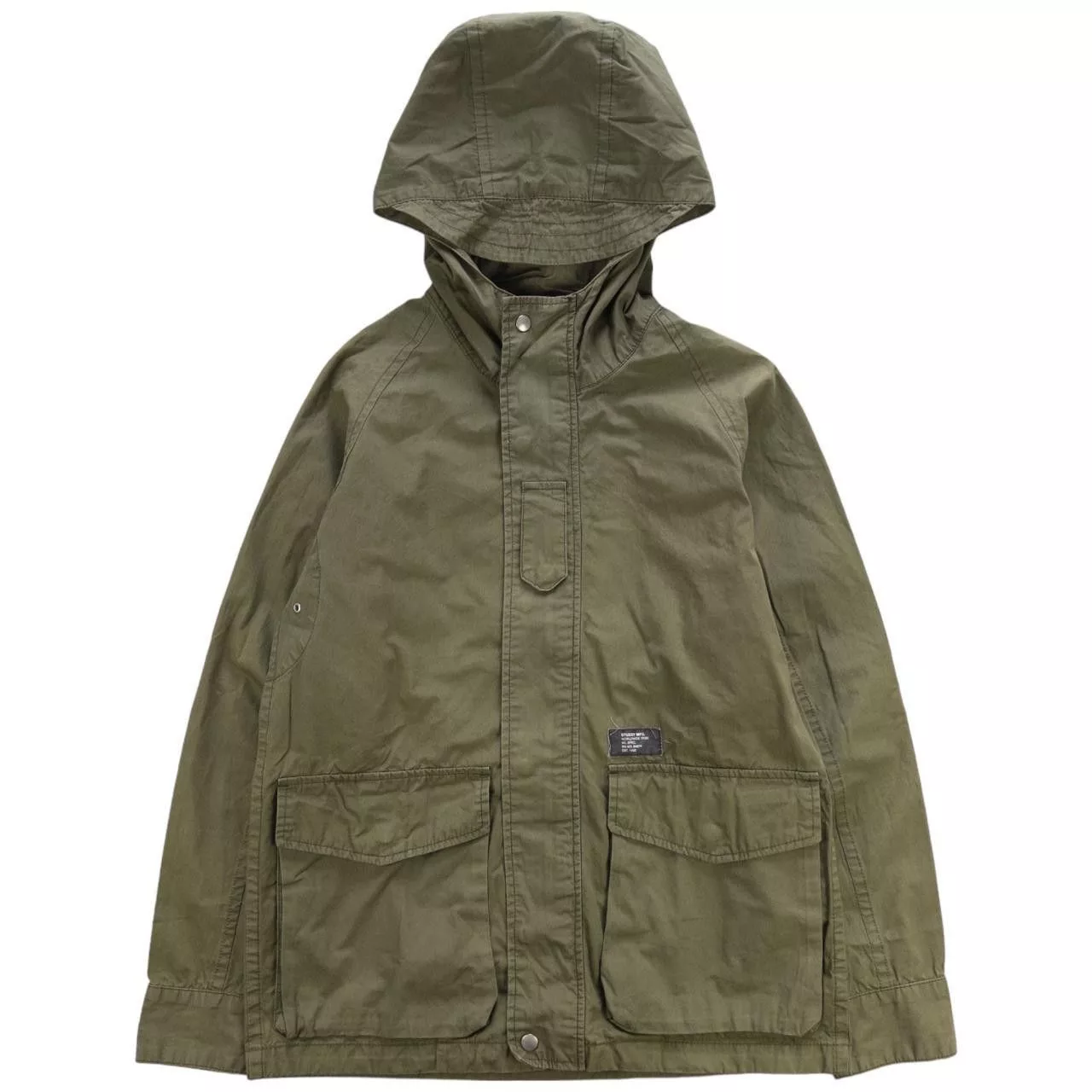 Stussy Parkas Vintage Stussy Hooded Jacket Size S Green