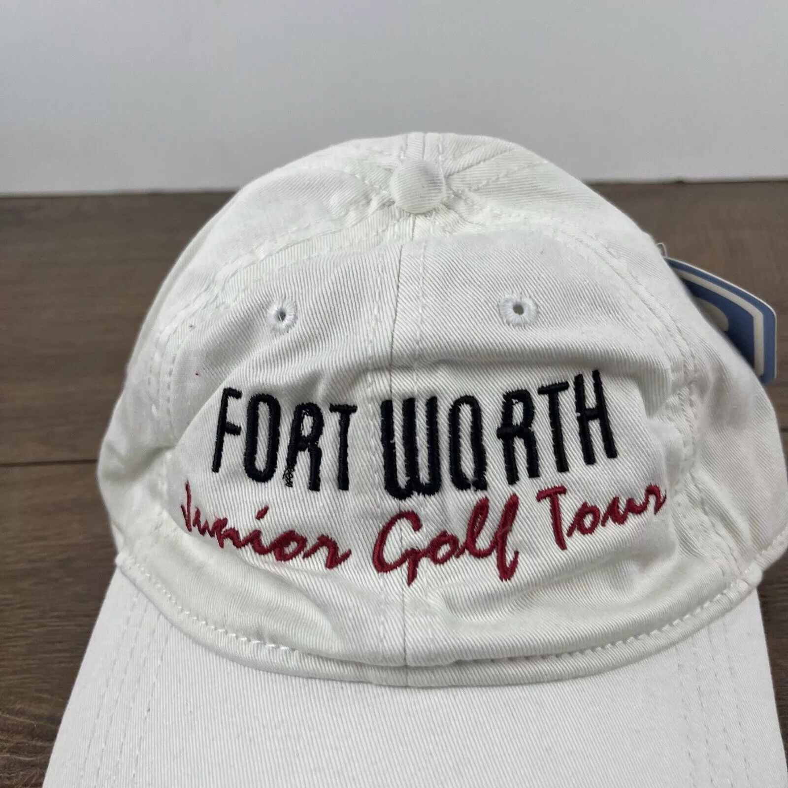 Other Hats Other Fort Worth Hat Junior Golf Tour Hat White Cap Hat Adjustable