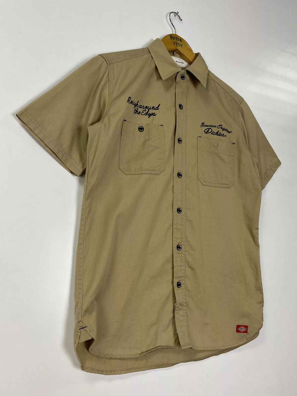 Dickies Shirts Button Ups Dickies Workers Shirt Brown Workwear