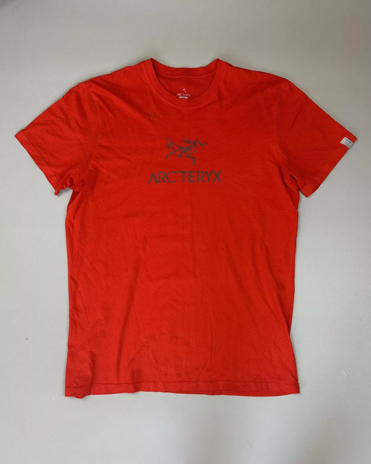 Arc'teryx Short Sleeve T Shirts Basic Red Tee Arc'Teryx big logo Gorpcore