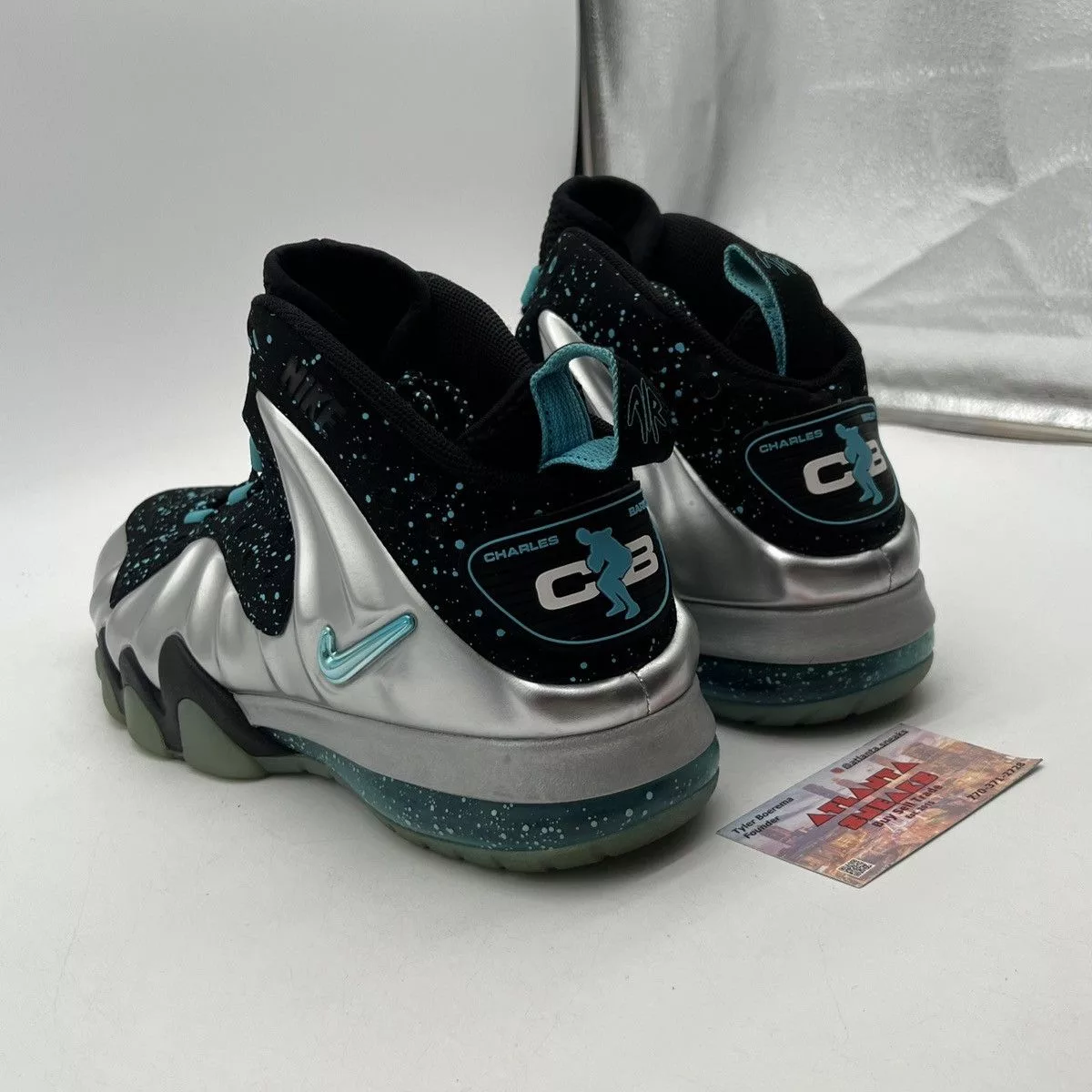 Nike Hi Top Sneakers Nike Barkley posite max splatter Black