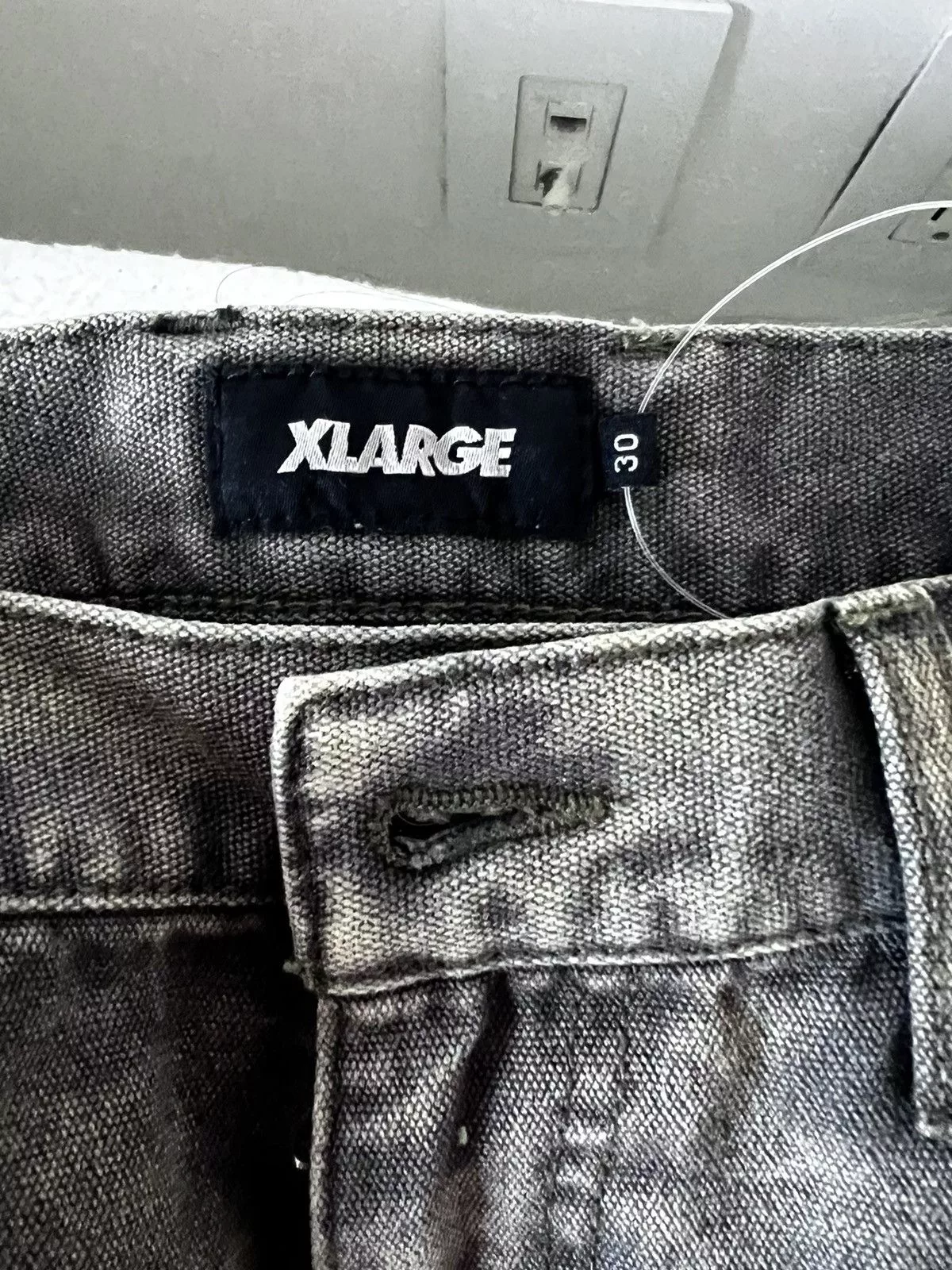 Xlarge Denim XLarge Overdyed Work Pants Size 30 New Green