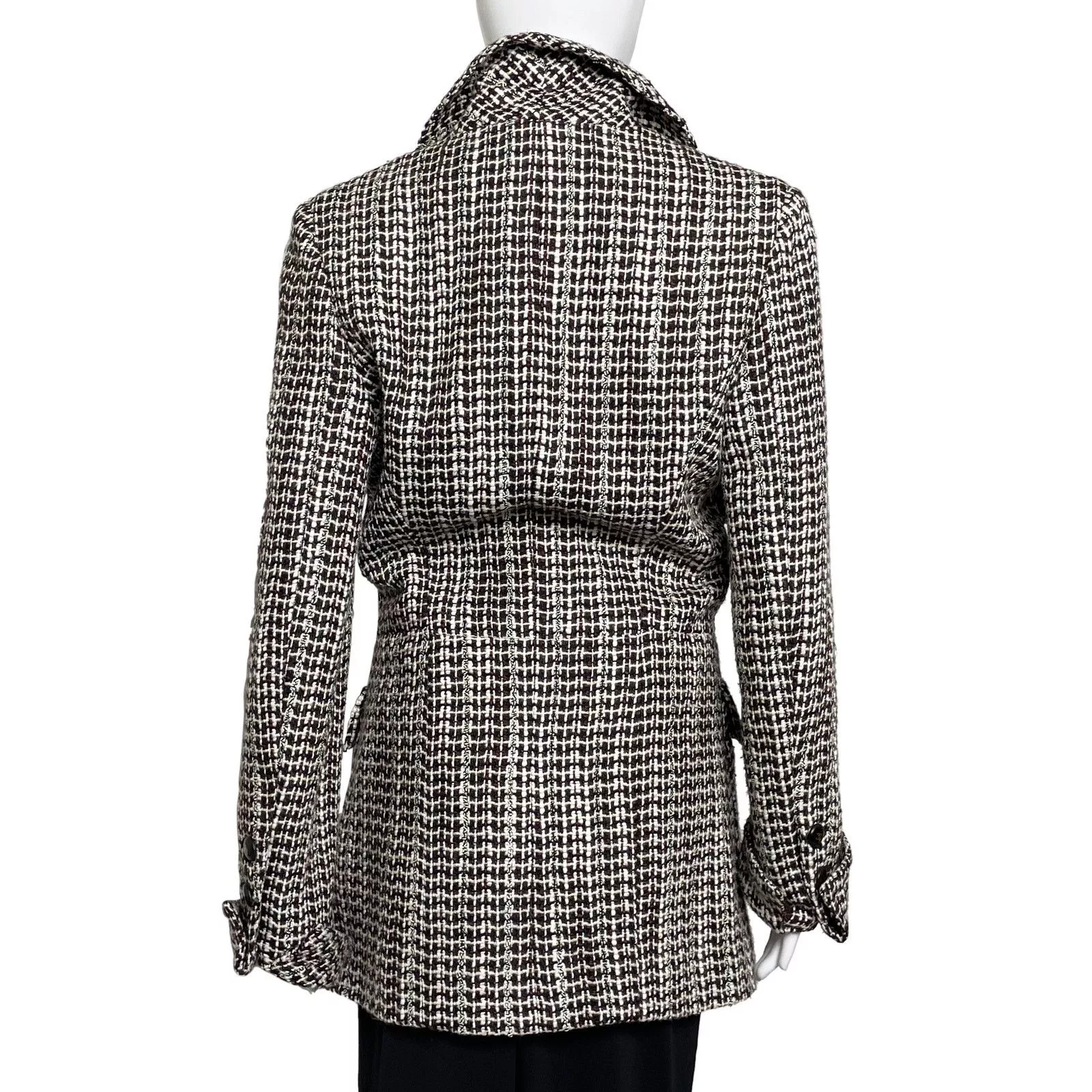 Chanel Jackets Chanel Brown Tweed Jacket Multi