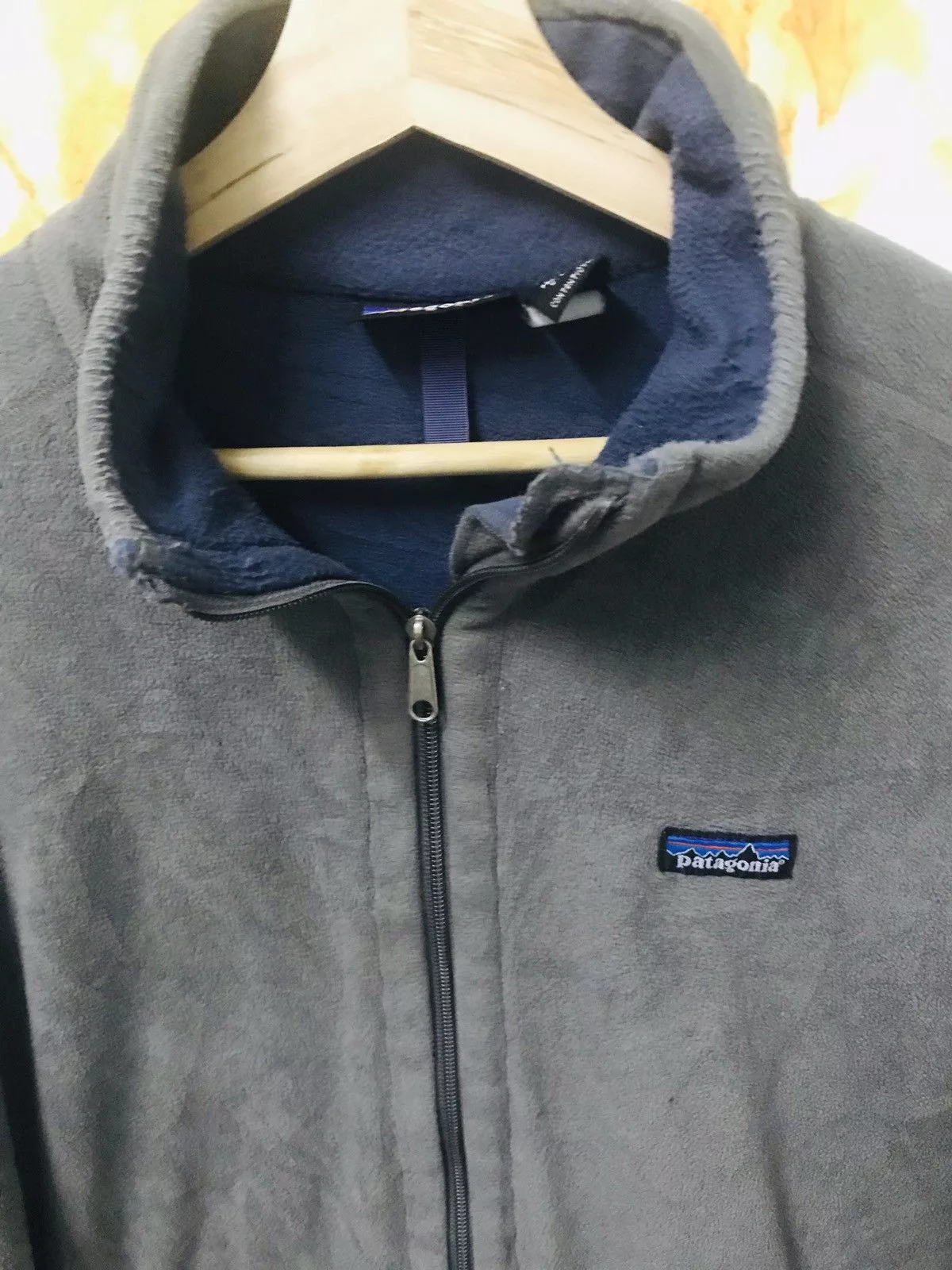 Patagonia Light Jackets Vintage Patagonia Synchilla fleece Gray