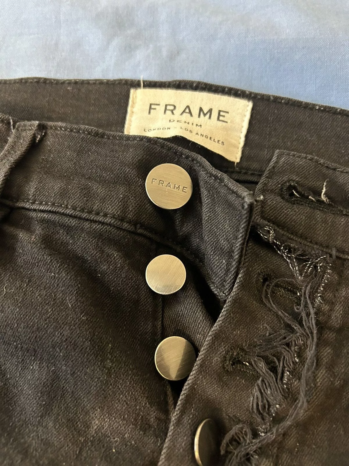 Frame Jeans frame le high skinny Black