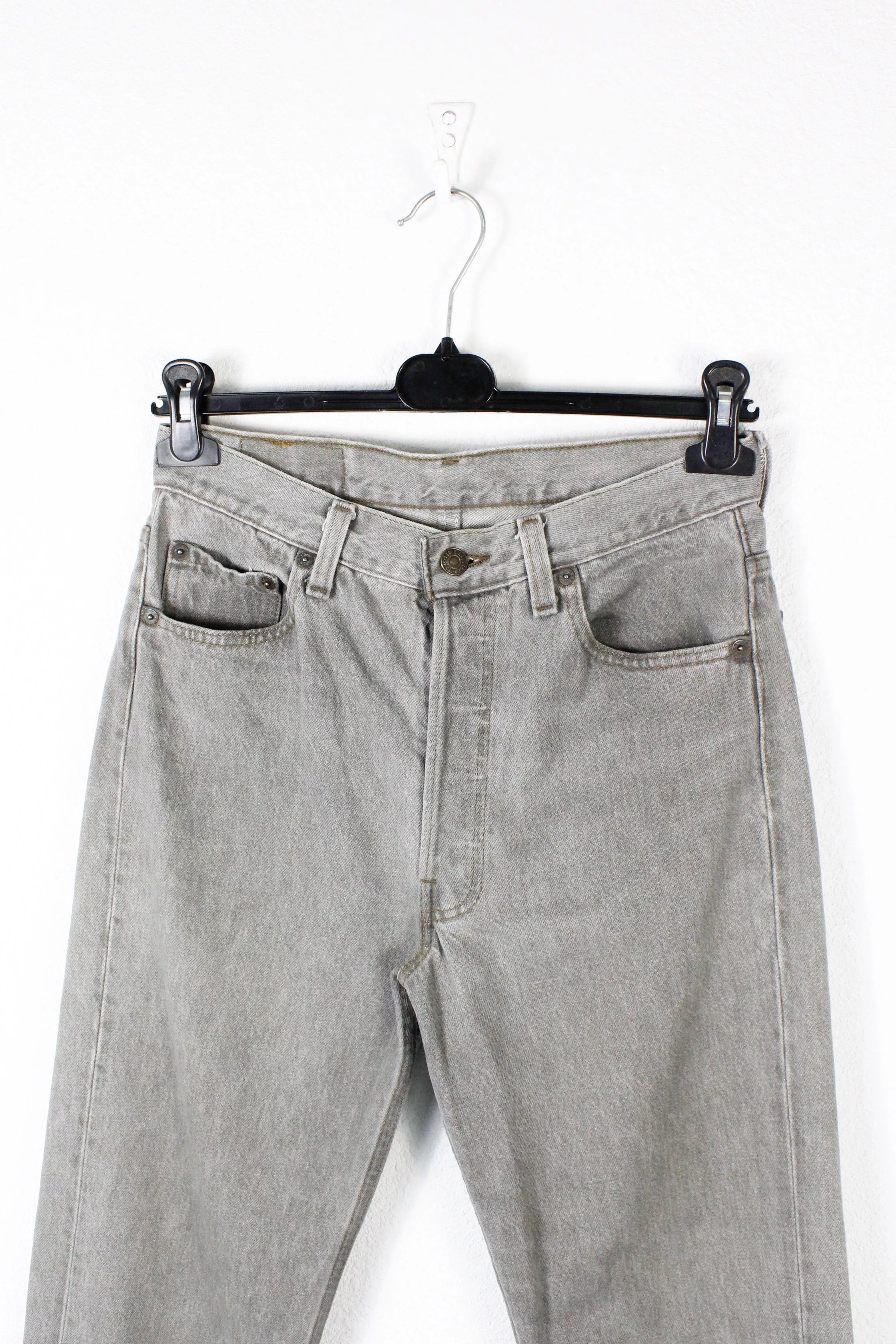 Levi's Denim Levi's × Levi's Vintage Clothing × Vintage Vintage Levis 501 Gray Denim Jeans Pants Made in USA