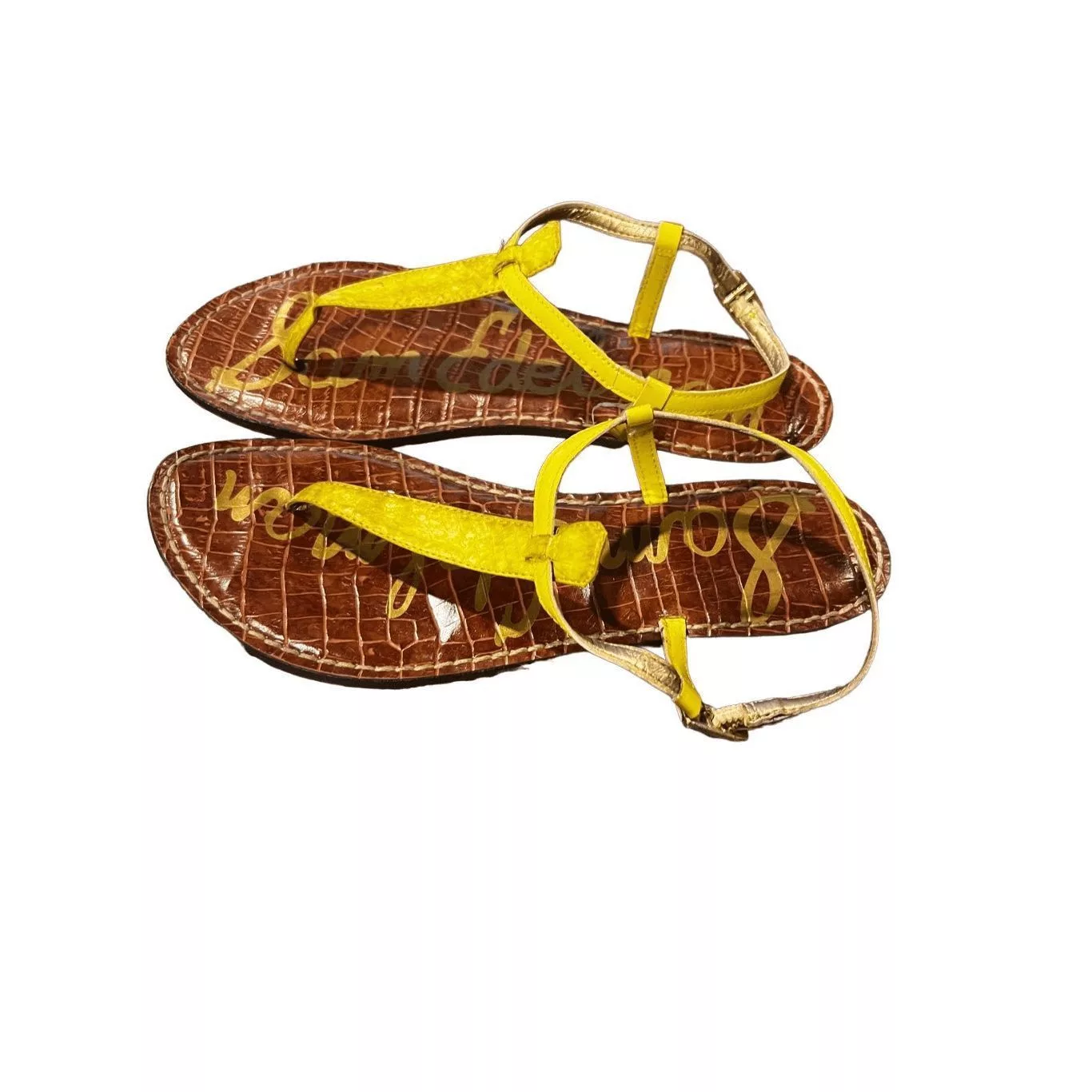Sam Edelman Sandals Sam Edelman Green Sandals size 8.5 Yellow