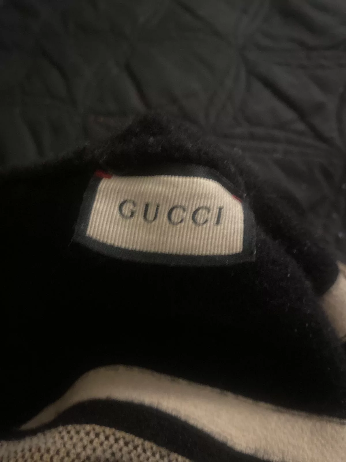 Gucci Hats Black/Gold Gucci Beanie