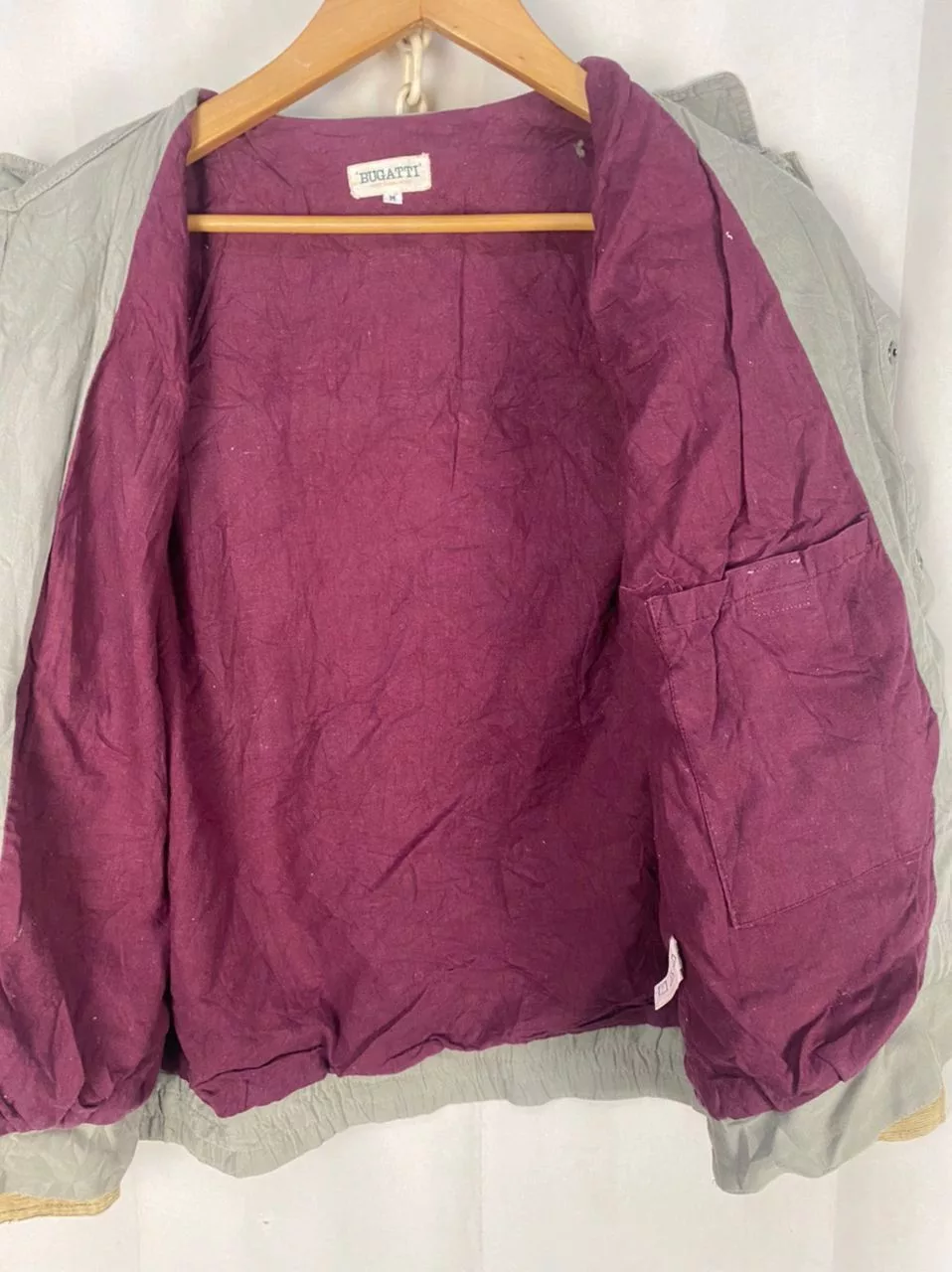 Bugatti × Vintage Vintage Bugatti bombers snap button jacket Multi