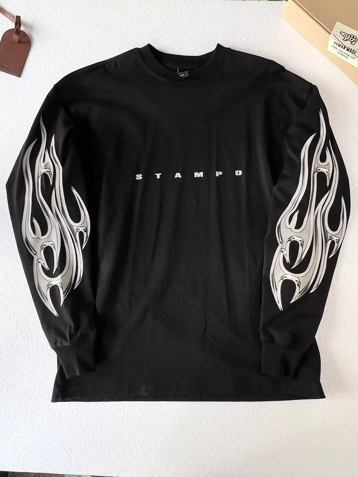 Stampd Long Sleeve T Shirts Stampd LS tee Black
