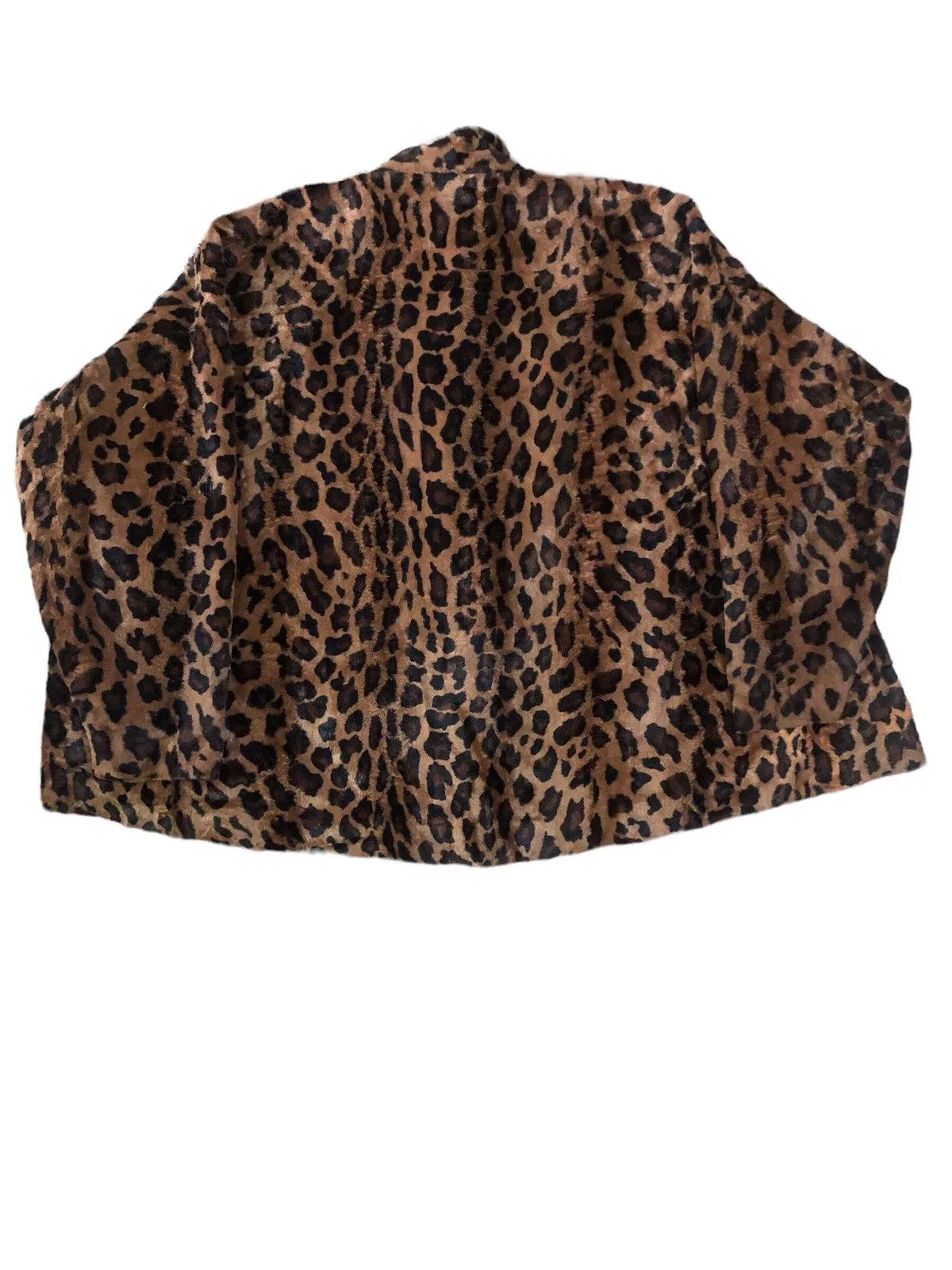 Norma Kamali Jackets Norma Kamali Leopard Button less jacket Multi