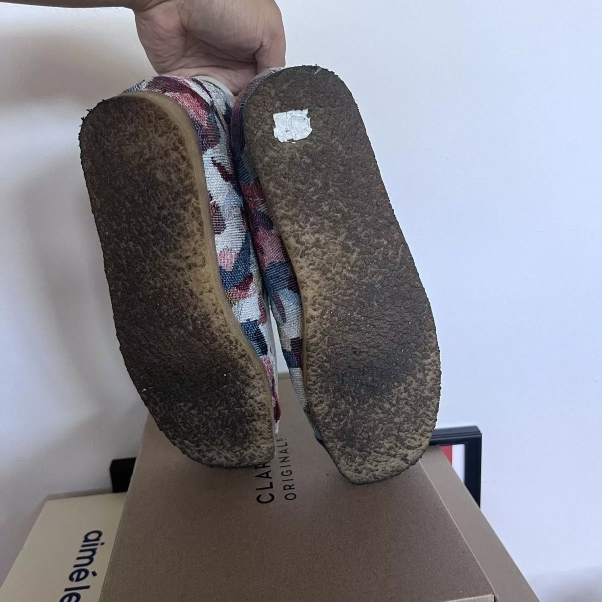 Clarks Boots Clarks Wallabee “Mosaic” Multi