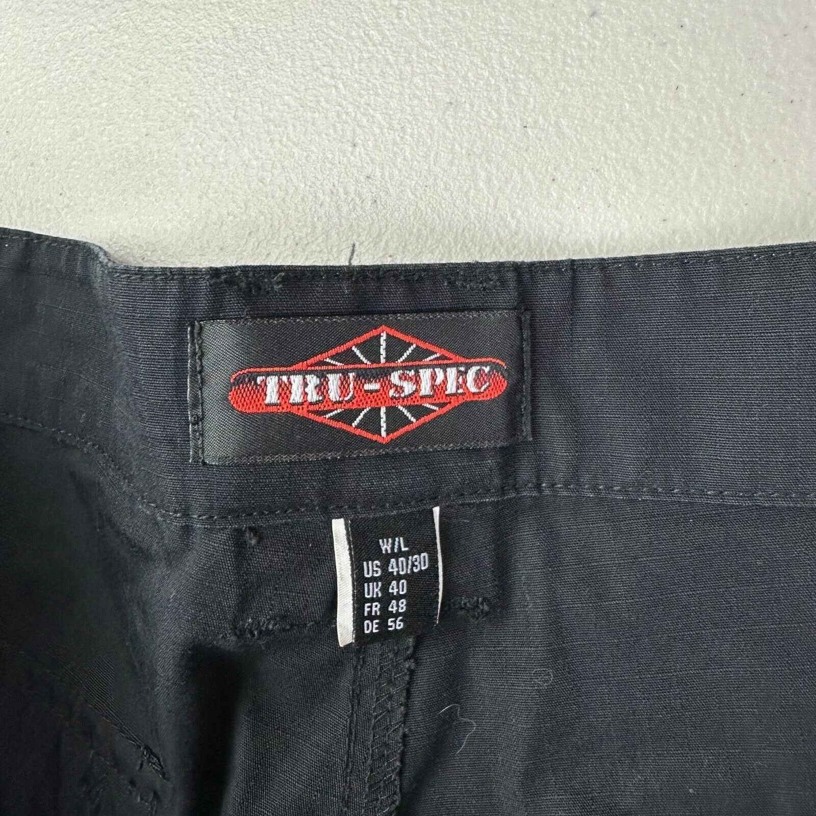 Tru-Spec Casual Pants Tru-Spec True Spec Tactical Cargo uniform Pants Size 40x30 Men Adult Black