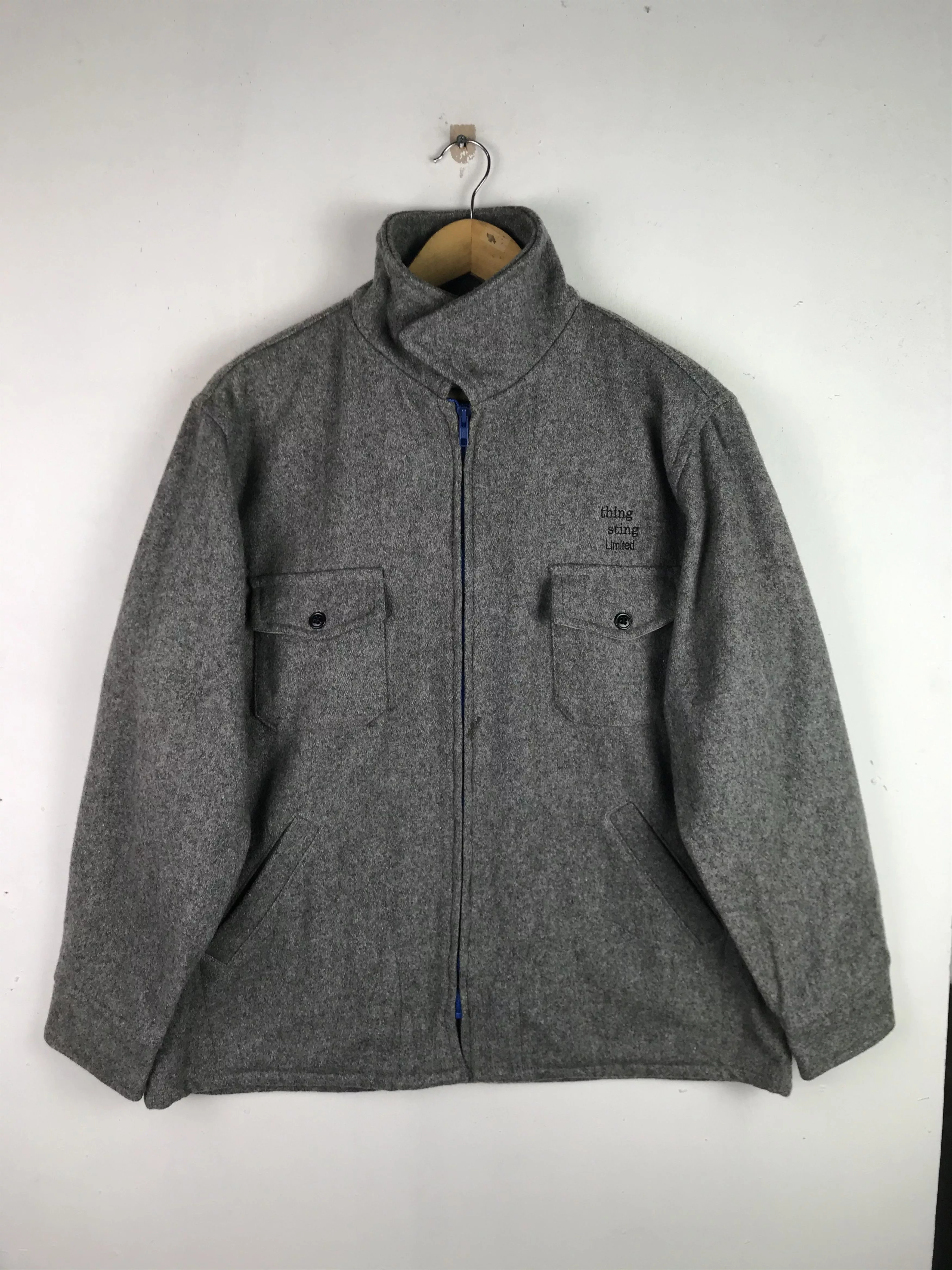 Vintage Light Jackets Vintage Melton Wool Jacket Luxury design Multi
