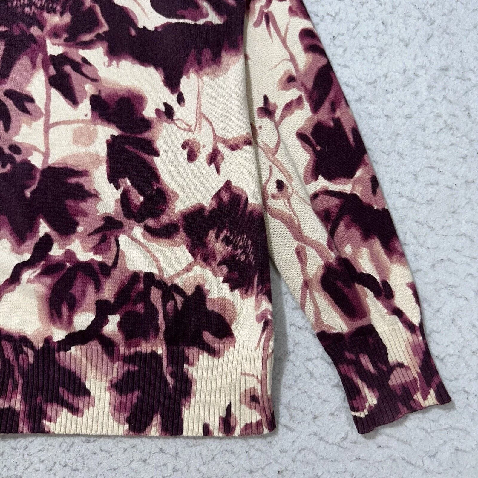 St. Johns Bay Sweaters St. Johns Bay St. John's Bay Large Button Down Cardigan Sweater Purple