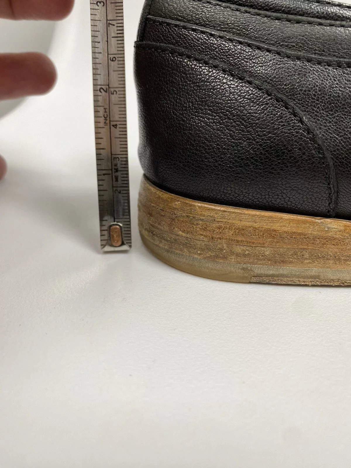 Hope Heels Hope Genuine Leather Derby size 37 Black