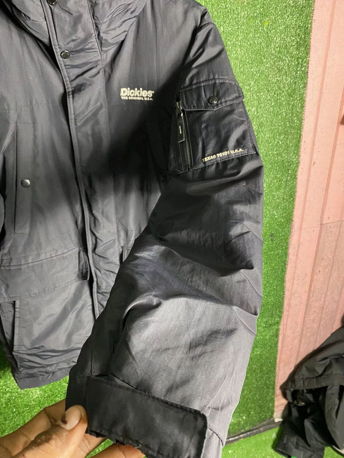 Dickies Light Jackets Dickies × Japanese Brand DICKIES PUFFER DOWN JACKET Black Streetwear