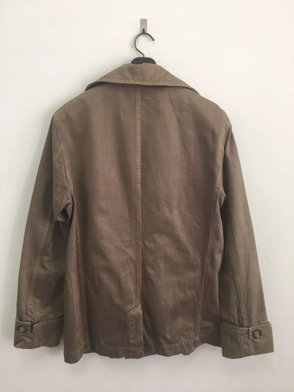 Final Home Light Jackets Final Home × Issey Miyake Final home double breasted survival jacket Gray Avant-Garde