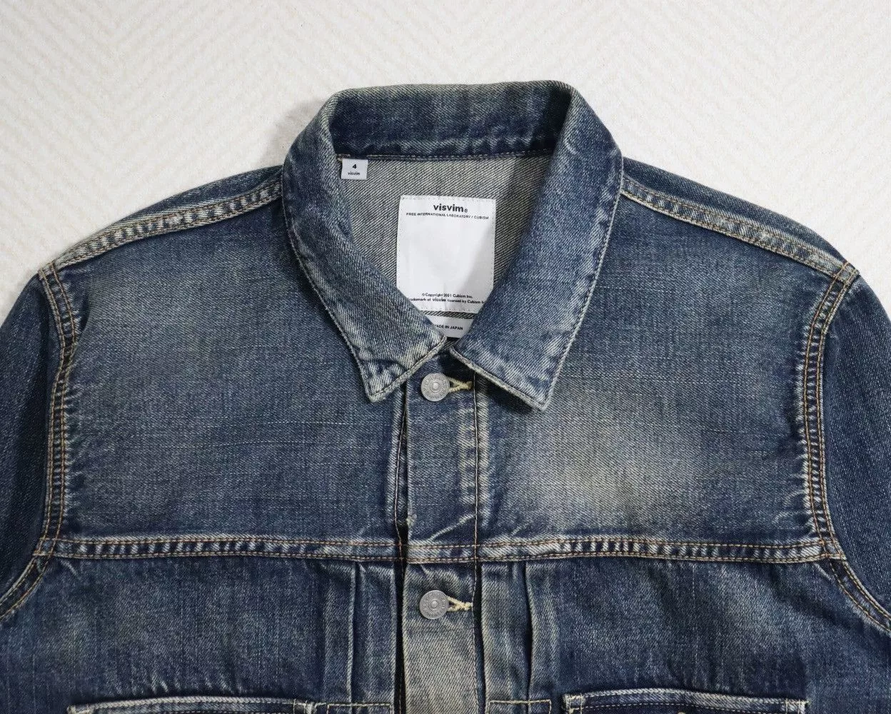 Visvim Light Jackets Visvim 11aw 101 Jkt size4 Blue