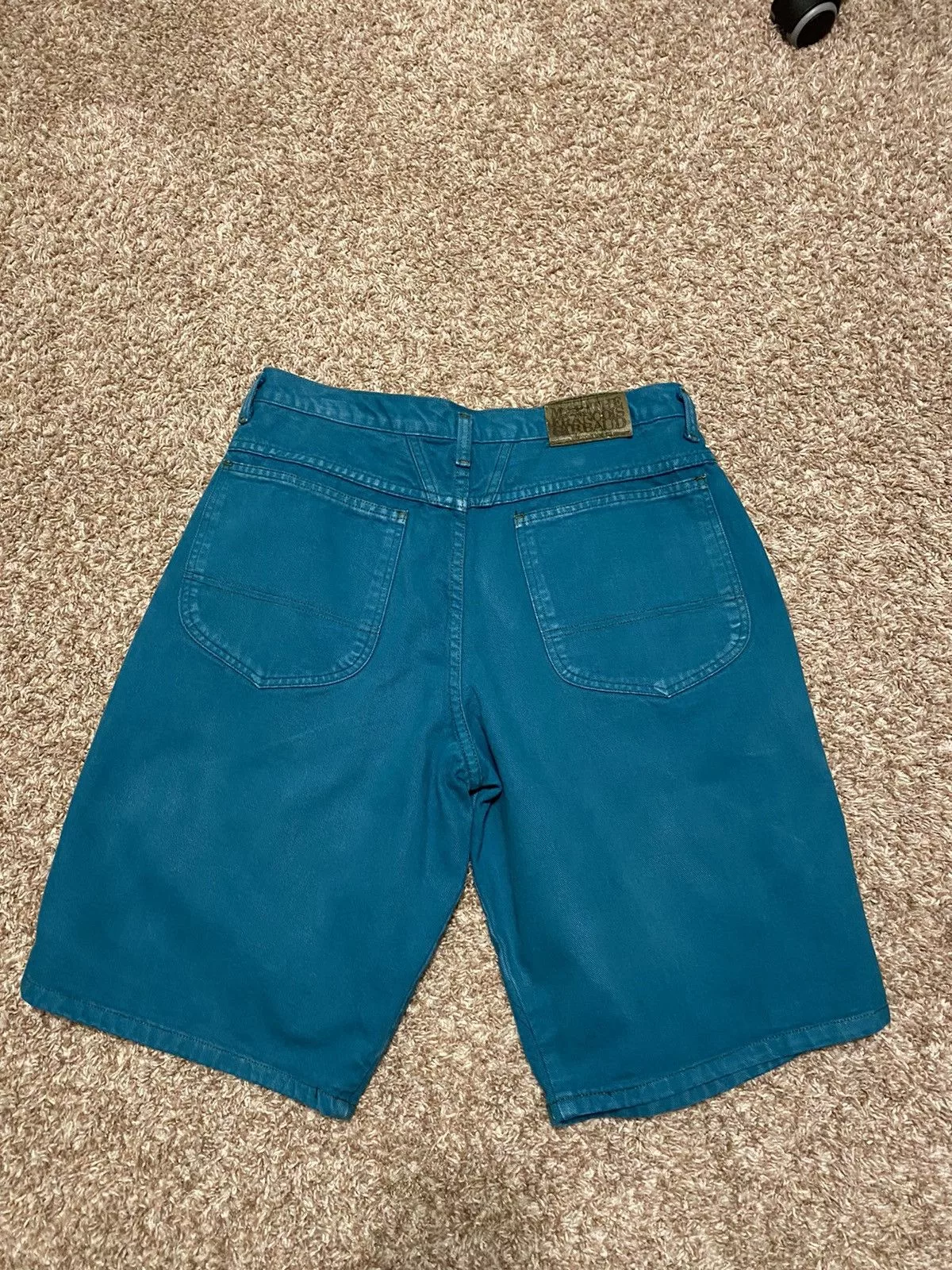 Marithe + Francois Girbaud Shorts Marithe + Francois Girbaud Girbaud Denim Shorts 1990s Blue
