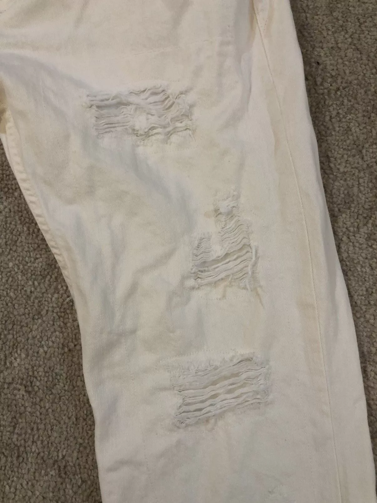 Guess Denim Guess Distressed Denim jeans White