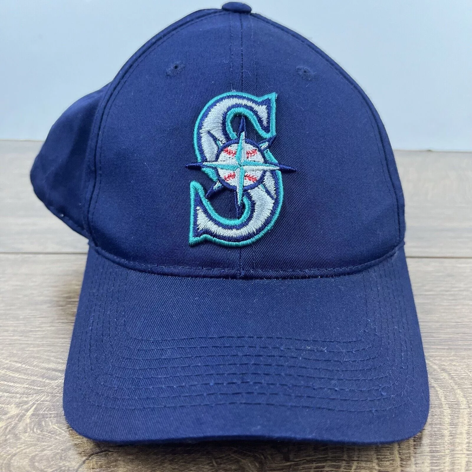 Other Hats Other Seattle Mariners Snapback Hat Blue Cap Adjustable Blue Adult