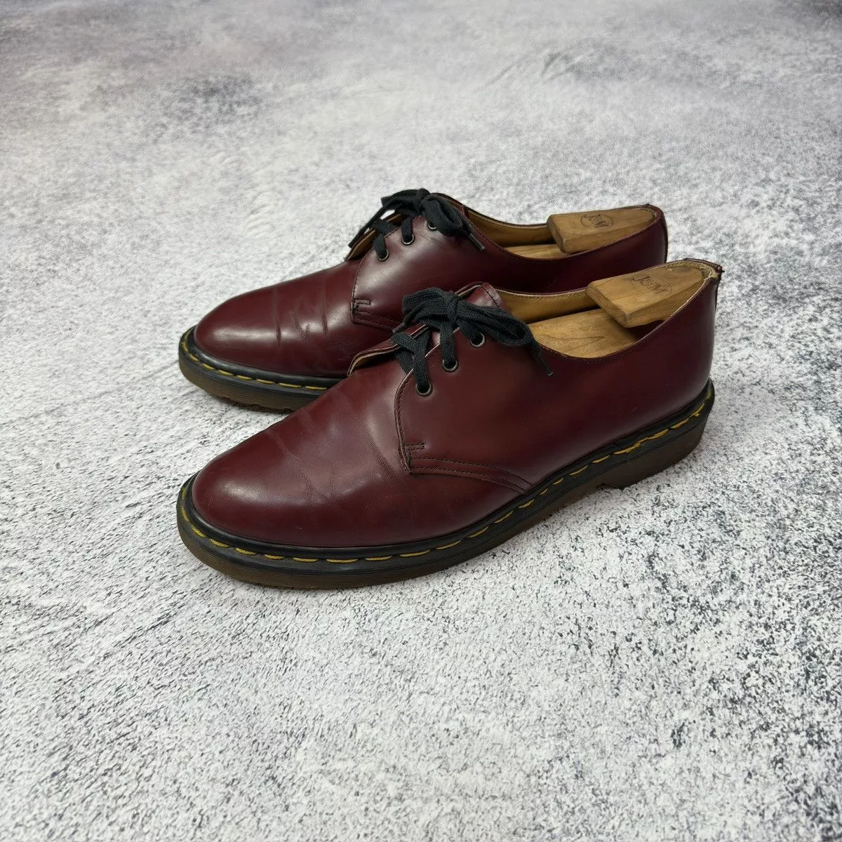 Dr. Martens Casual Leather Shoes Dr. Martens × Vintage Dr. Martens 1461 Cherry Red Shoes US10.5 UK10 EU44 29cm