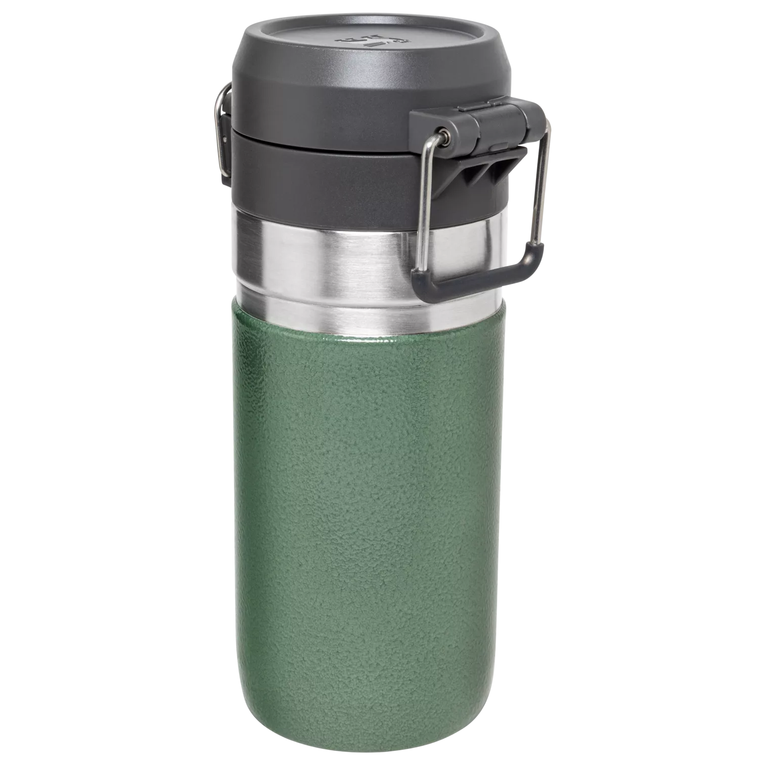 Stanley 16 OZ Quick Flip Go Water Bottle In Hammertone Green