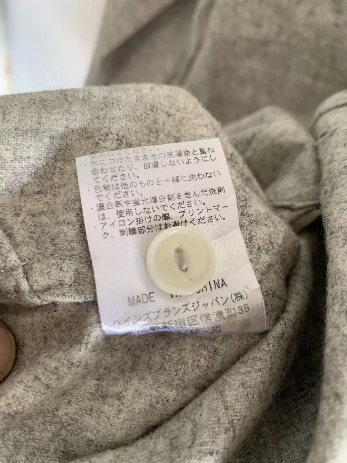 Champion Shirts Button Ups Baseball Champion Flannel Shirt Gray Sportswear