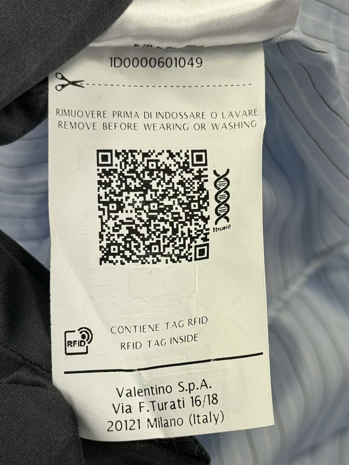 Valentino Shirts Button Ups VALENTINO OVERSIZED STRIPE SHIRT Blue