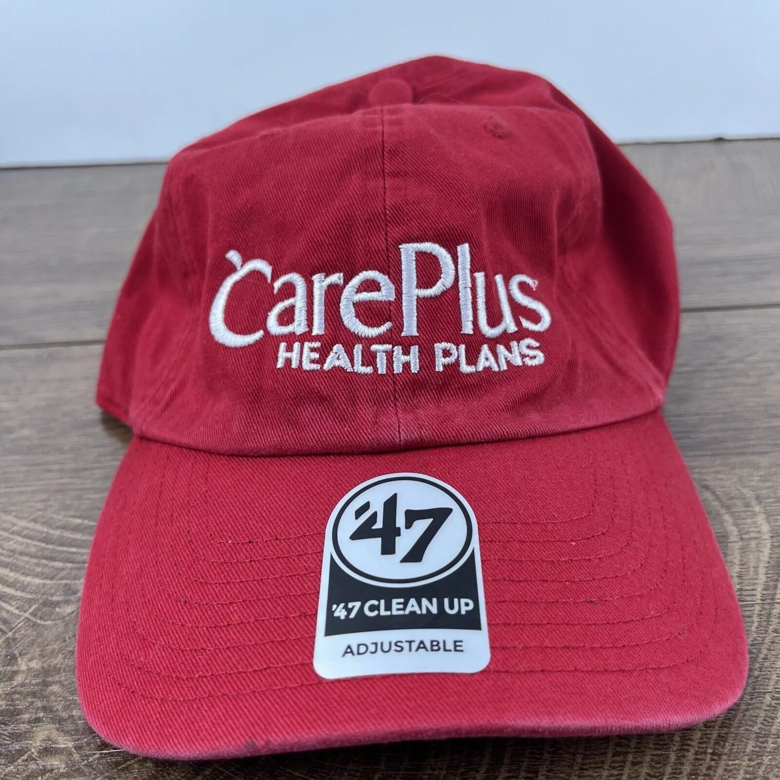 Other Hats Other Care Plus Health Plans Hat '47 Brand Hat Red Adjustable Hat