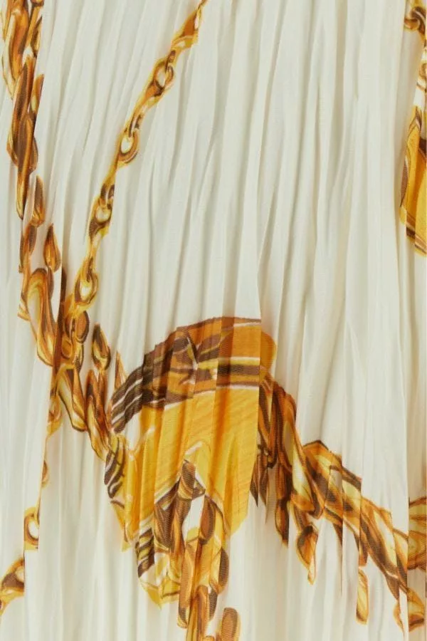 Burberry Midi Skirts Burberry Printed Jersey Skirt Multi