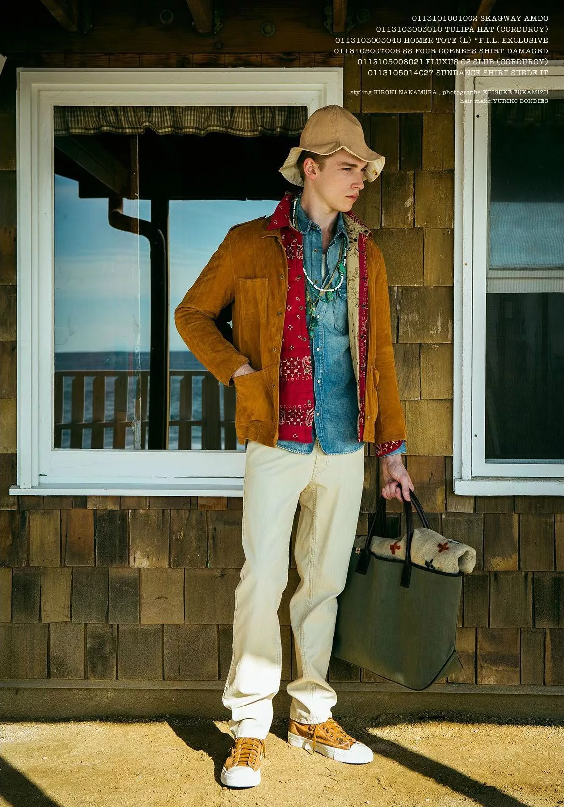 Visvim Hats Visvim TULIPA HAT (CORDUROY) Brown