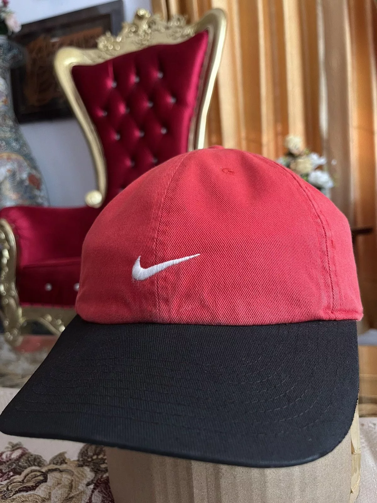 Nike Hats Nike × Vintage 90’s Nike Center Logo Hat Multi