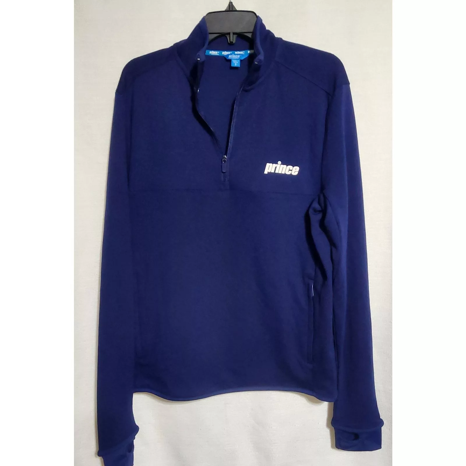 Prince Light Jackets prince pickleball pullover men's Small Blue