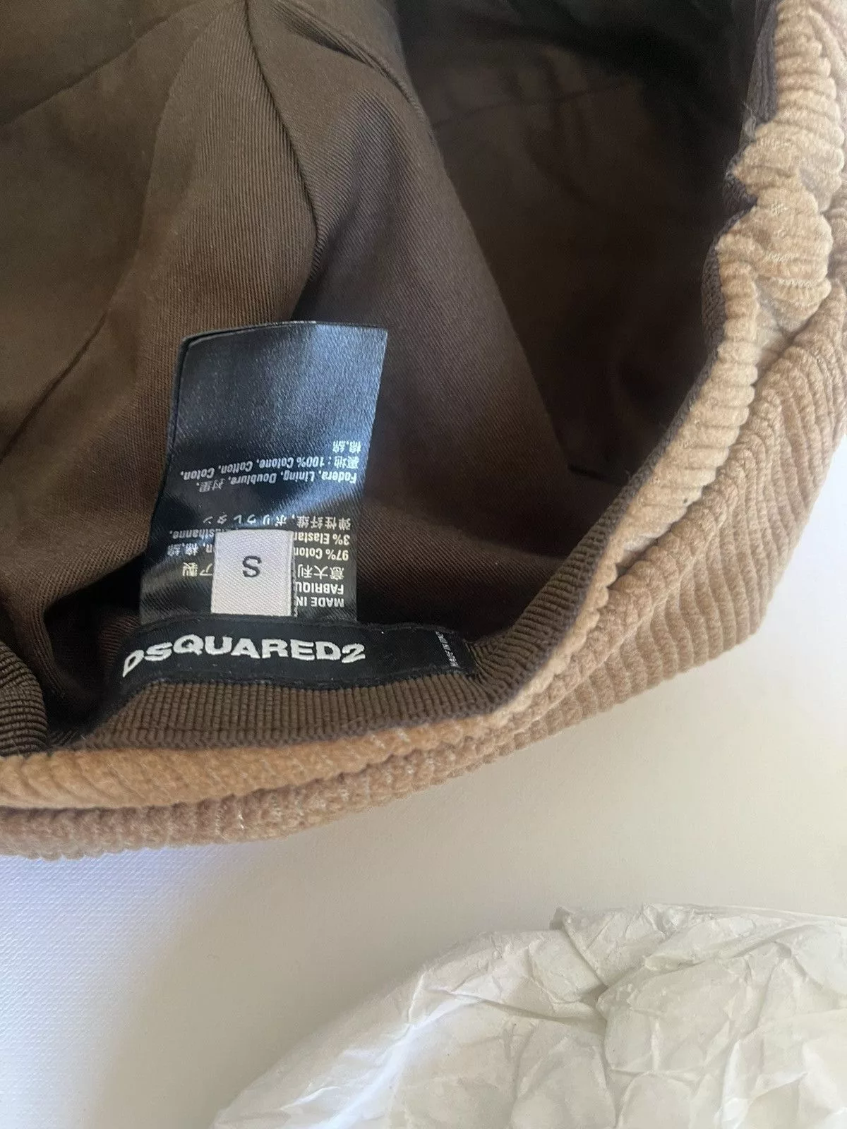 Dsquared2 Hats Dsquared2 Hattitude Newsboy cap brown