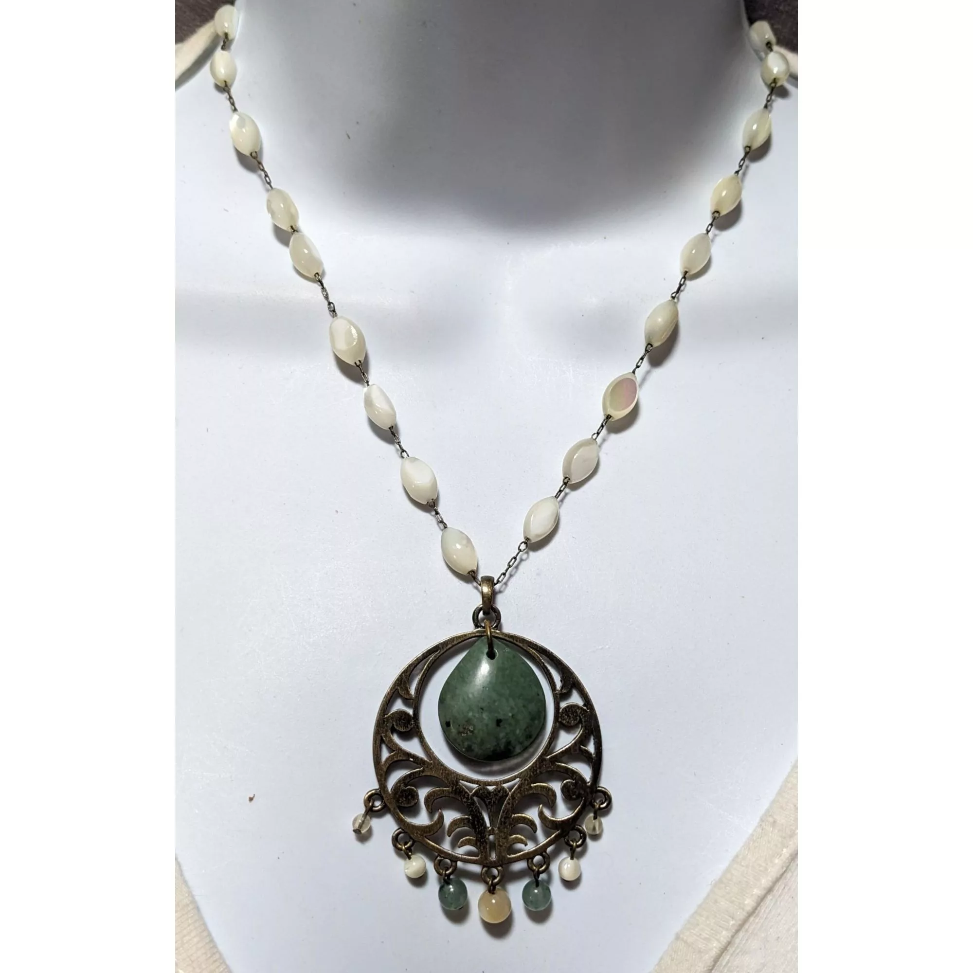 Monet Necklaces Monet Money Bohemian Shell Necklace Gold