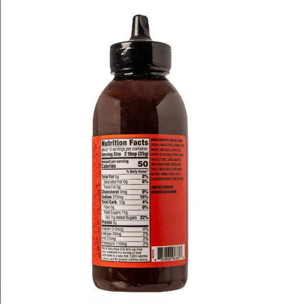 Texas Spicy Squeeze BBQ Sauce 16 oz