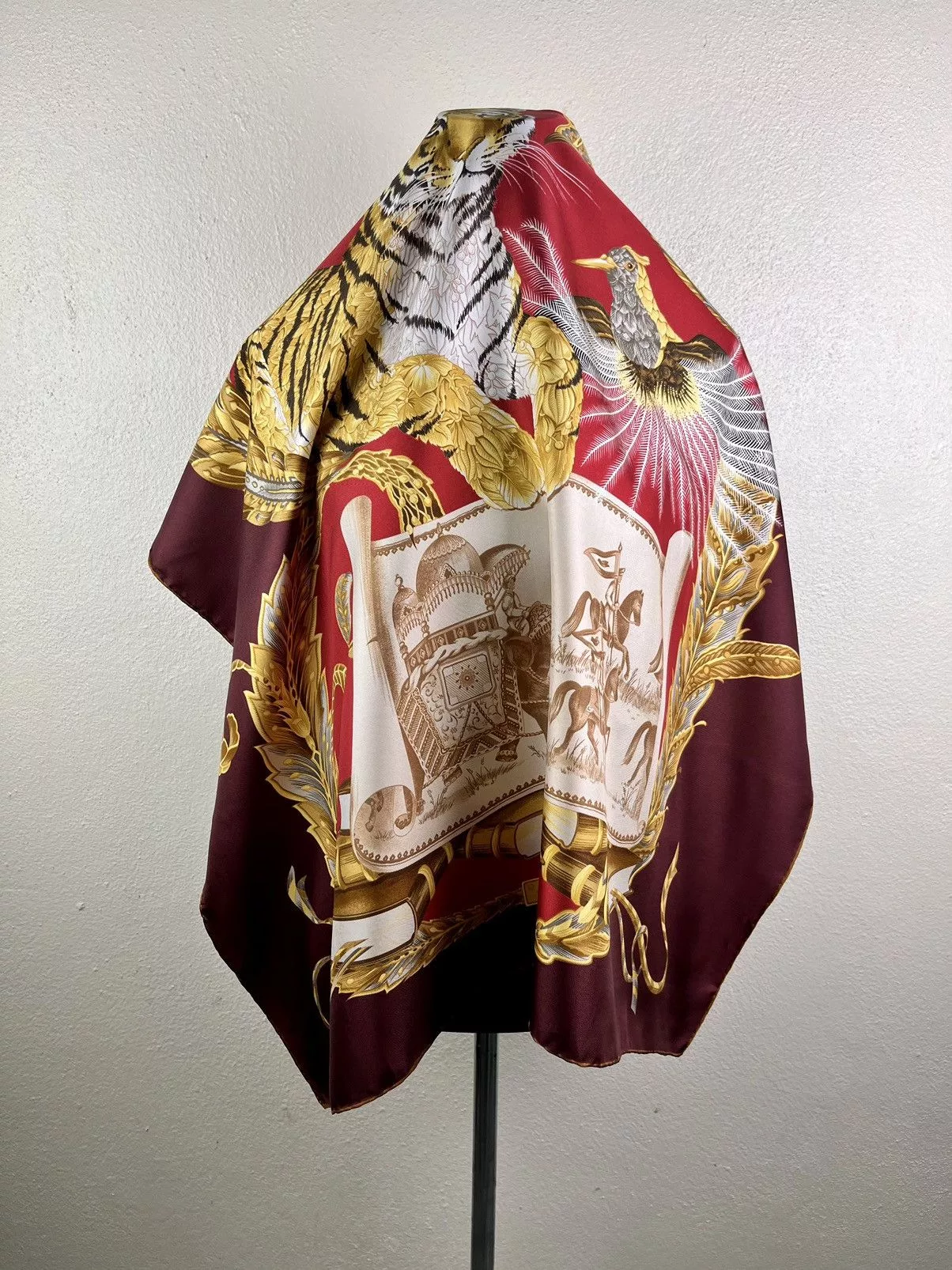 Salvatore Ferragamo Scarves Salvatore ferragamo silk scarves Red