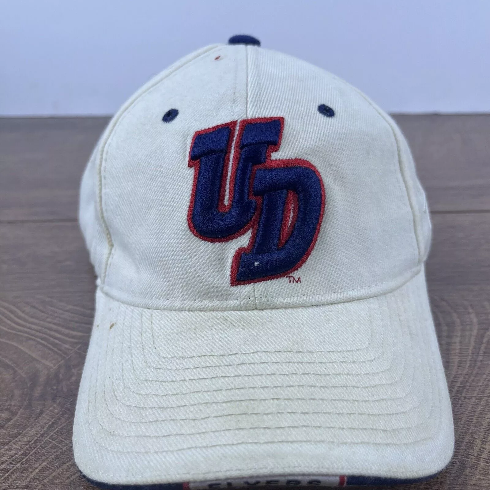 Other Hats Other Dayton Flyers Hat White Cap UD Flyers Hat Adjustable Hat Whi