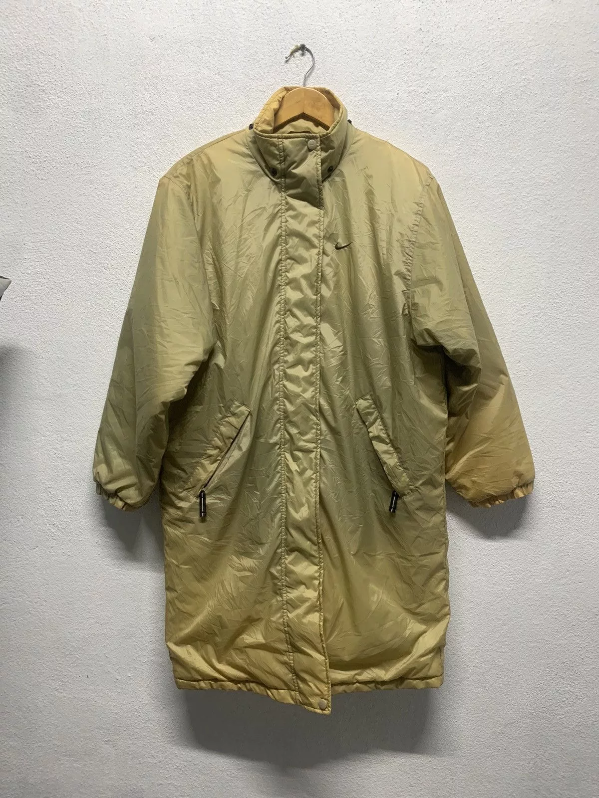 Nike Down Jackets Nike Long Jacket White
