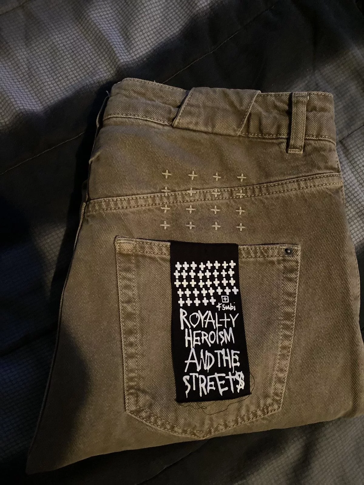 Ksubi Denim Ksubi Khaki Jeans Beige