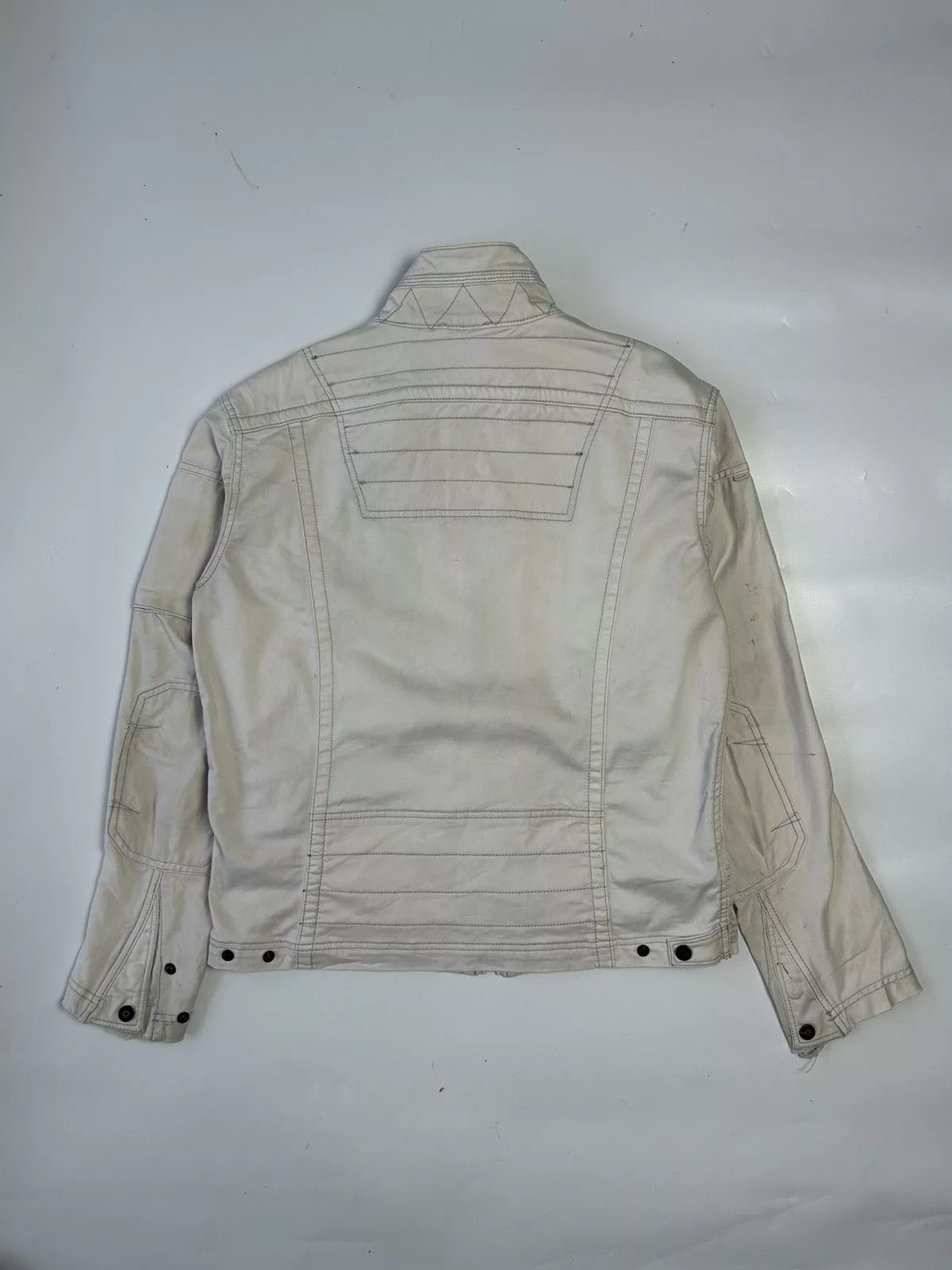 Japanese Brand Light Jackets Japanese Brand NEXT WORKERZ X FIELD CORE LIGHT JACKET White Vintage