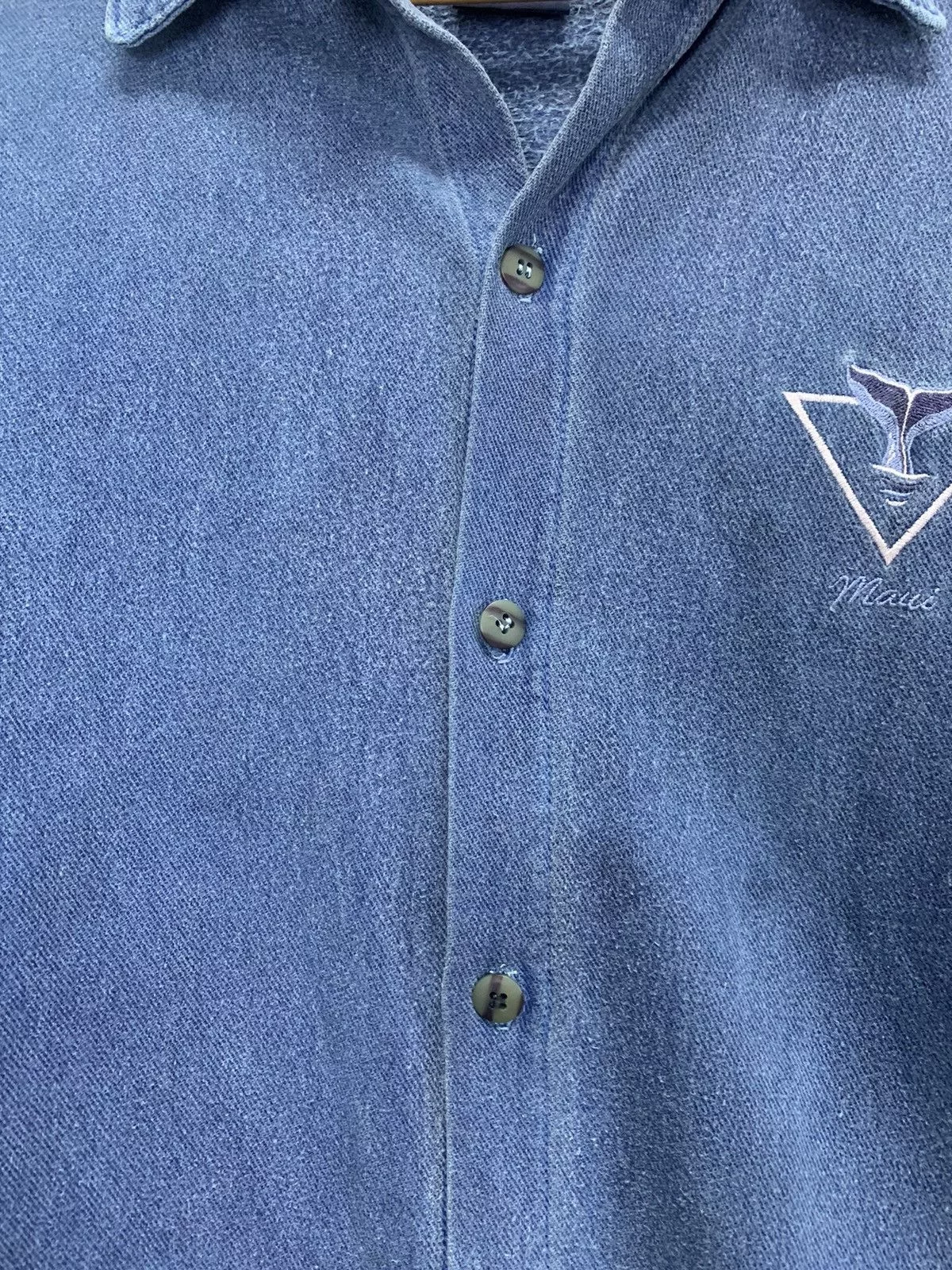 Vintage Shirts Button Ups Vintage Maui Button Up Blue