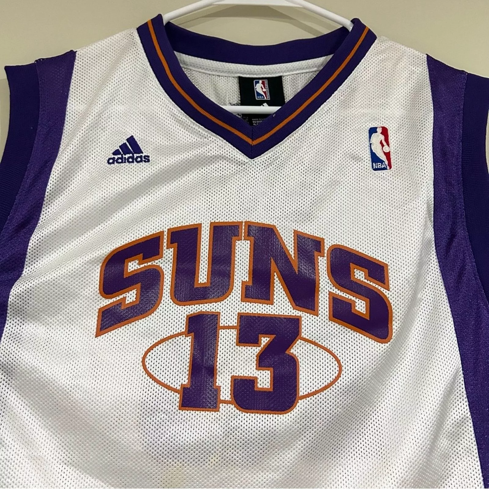 Adidas Jerseys Adidas Phoenix Suns Steve Nash Jersey White