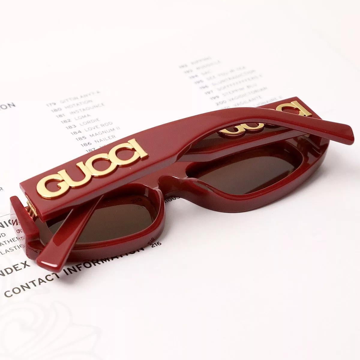 Gucci Sunglasses GUCCI GG1771S SUNGLASSES Red
