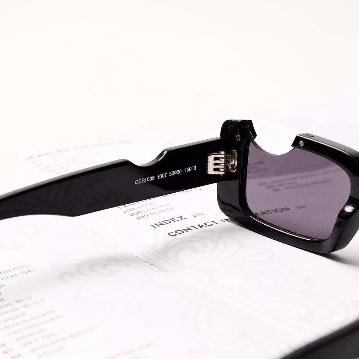 Off-White Sunglasses Off-White OFF WHITE CADY CUT SUNGLASSES Black