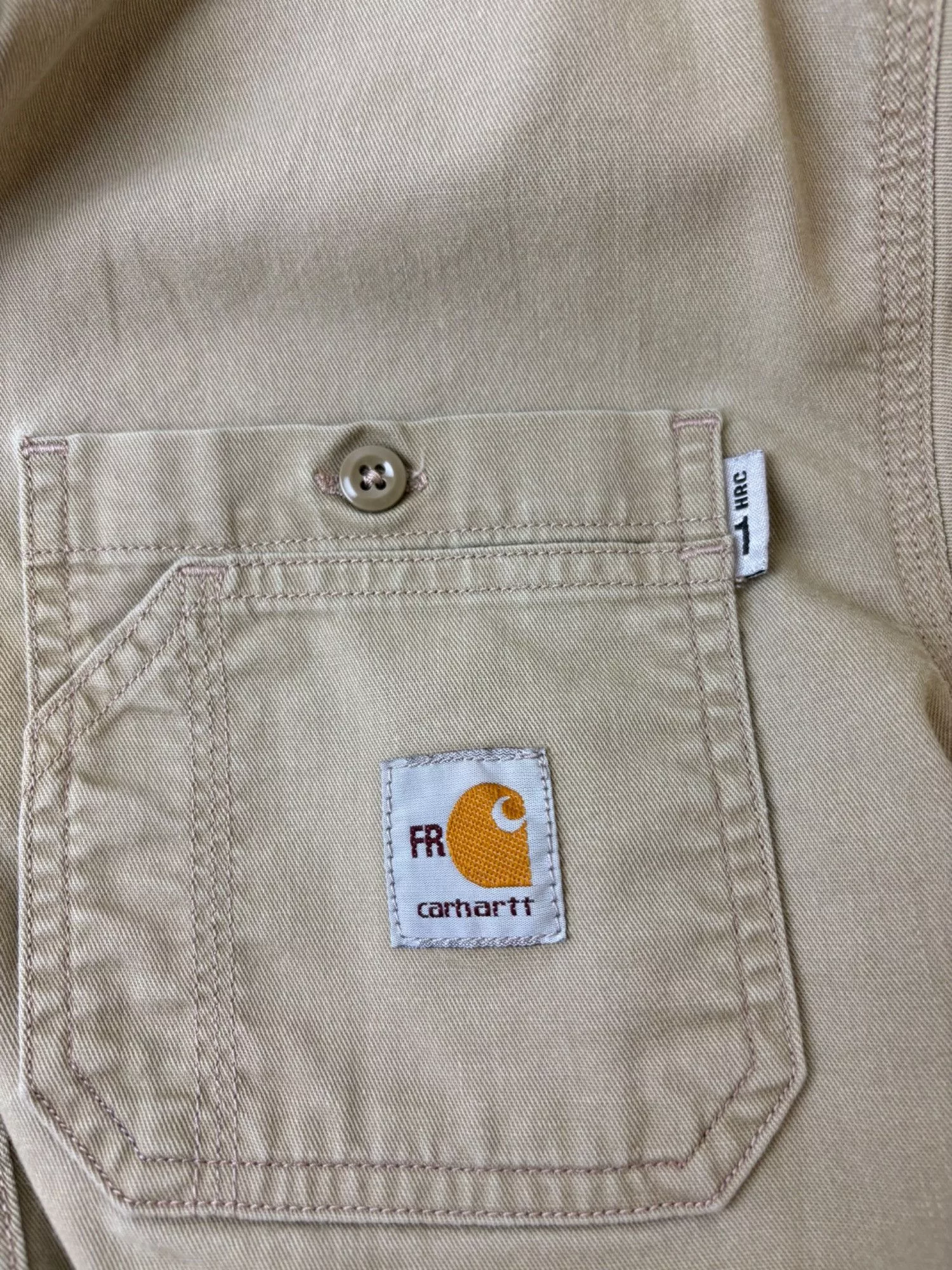 Carhartt Shirts Button Ups S Carhartt Tan Button Up Brown