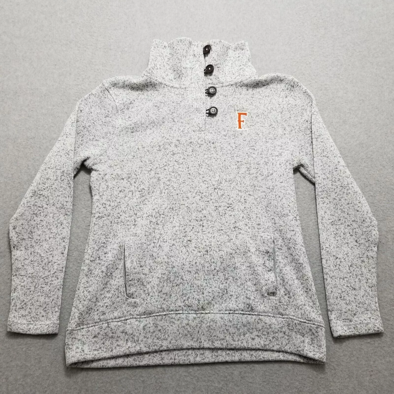 Champion Sweatshirts Champion Sweater Womens Large Pullover Sweatshirt Mock Neck Gray